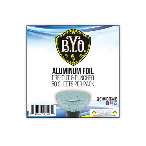 B.Y.O. Aluminum Foil 50 Sheets