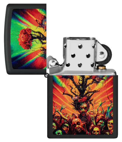 Zippo Abstract Zombie