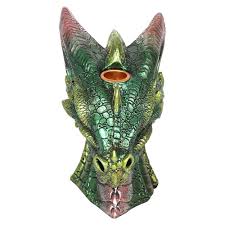 Backflow Magic Incense Burner - Big Green Dragon