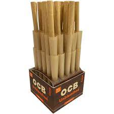 OCB Cones 50 Pack-Unbleached : 1 1/4