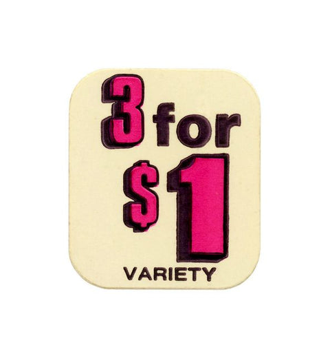 3 For $1 Sticker