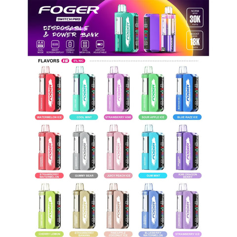 Foger Switch Pro Kit - 30k Puffs