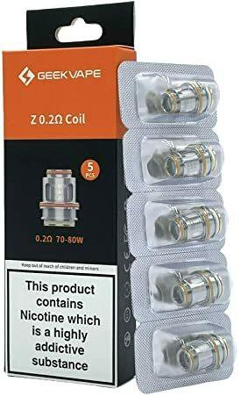 Geek Vape Z Coils-70-80w : .2ohm