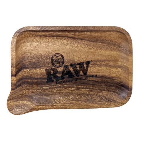 Raw Rolling Tray - Wooden Pour Tray