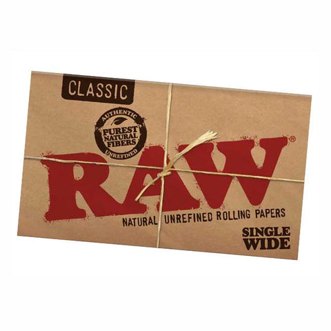 Raw Single Wide Papers