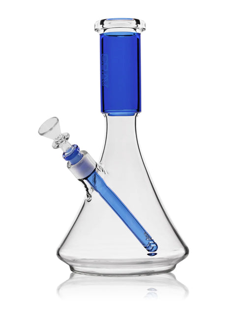 Grav Large Deco Beaker Water Pipe