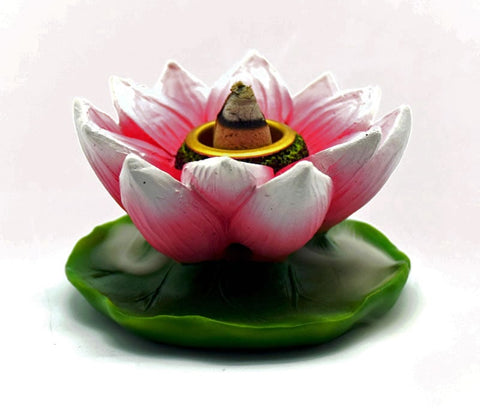 Backflow Magic Incense Burner - Lotus Flower