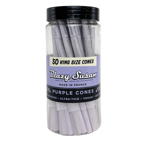 Blazy Susan Purple King Size 50 count