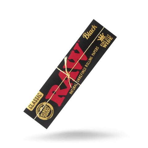 RAW Black King Size Wide Papers
