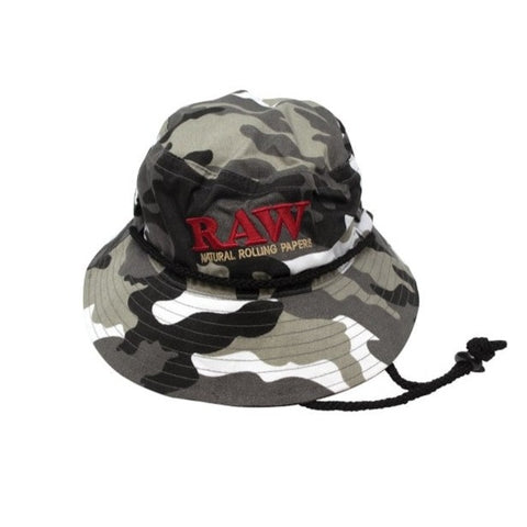 Raw Hat-Large : Camo