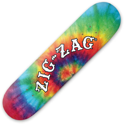 Zig Zag Tie-Dye Skateboard