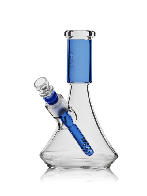 Grav Small Deco Beaker Water Pipe