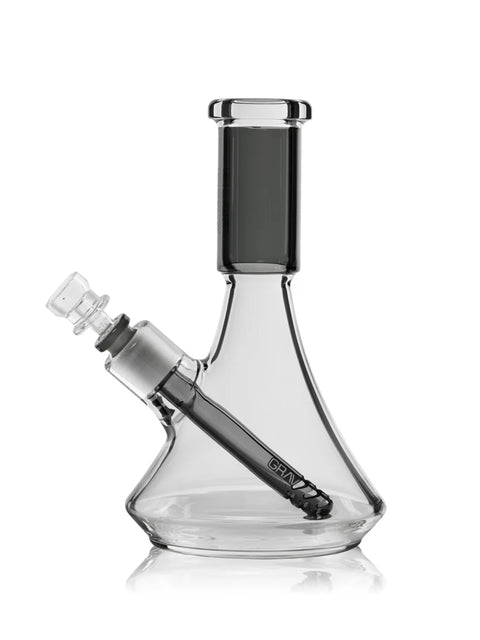 Grav Small Deco Beaker Water Pipe