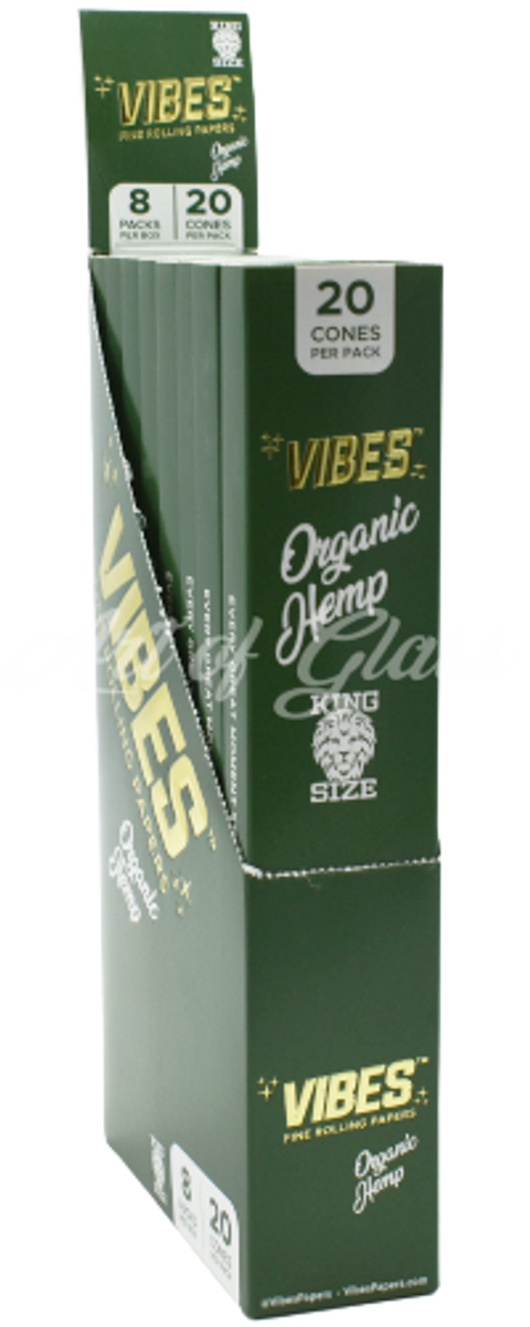 Vibes Cones 20pk - Organic Hemp