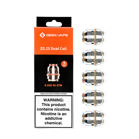 Geek Vape Z Coils-Z0.25 : 45W - 57W